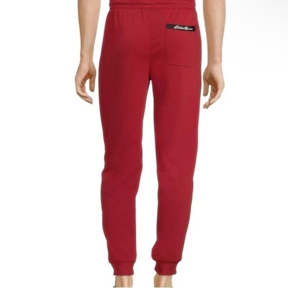 Eddie Bauer Mens Joggers with Logo Taping Size
XL Biking Red - Picture 2 of 7